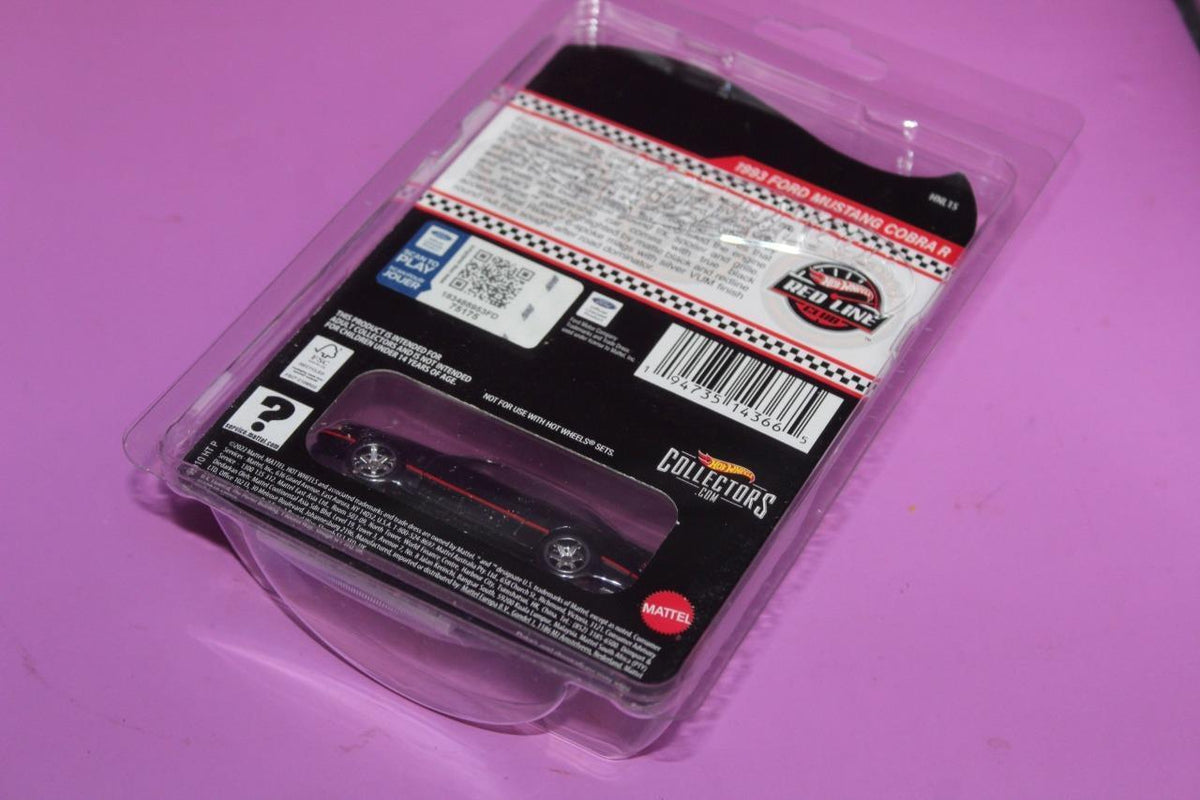 Mattel Hot Wheels HNL15 1:64 Red Line Club RLC 1993 Ford Mustang