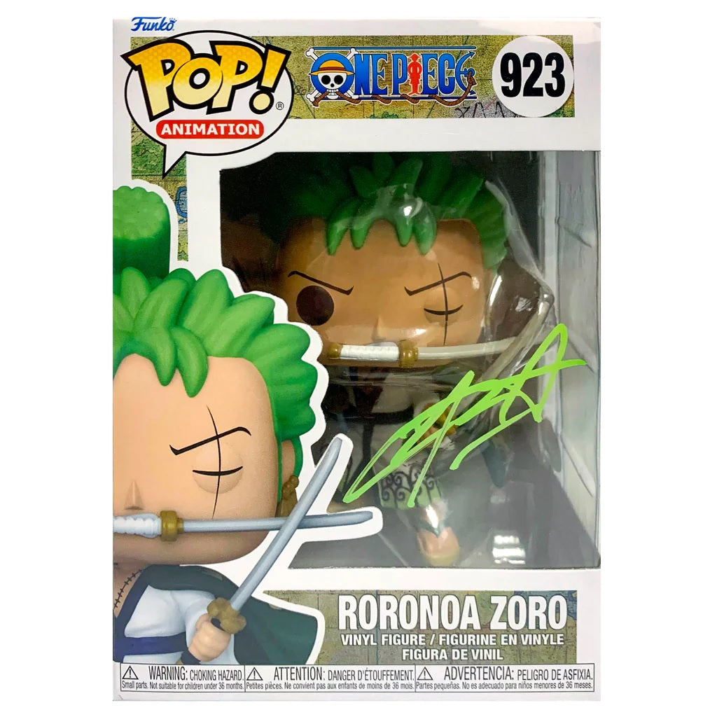 Funko pop anime autographed ichigo PSA incased store