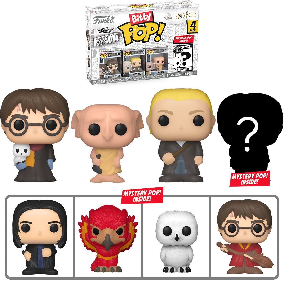 Funko Bitty Pop! Harry Potter 4-Pack collection – FUN&KO