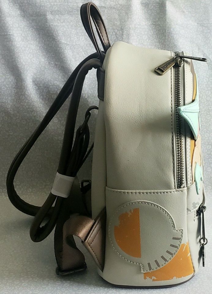 baby yoda loungefly mini backpack Loungefly Baby Yoda Star Wars The Mandalorian The Child Cradle Mini Backpack