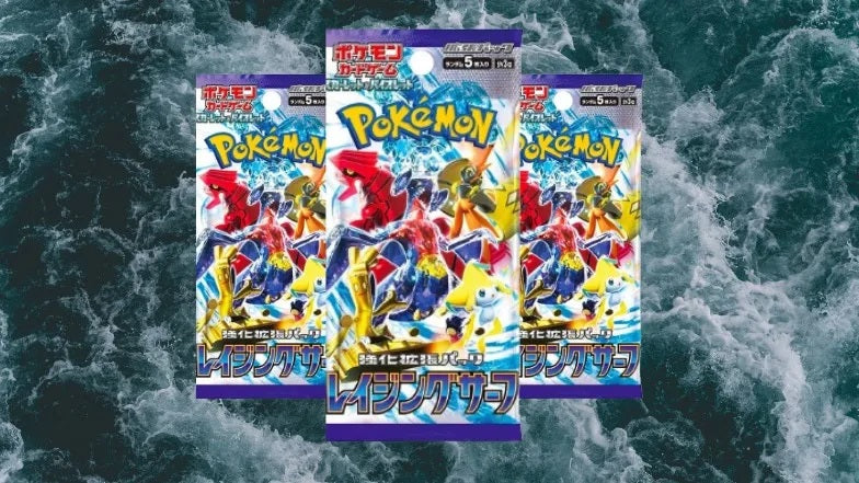 Pokemon Scarlet & Violet TCG Raging Surf sv3a Japanese Booster pack – FUN&KO