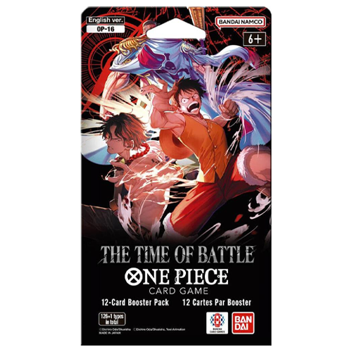 One Piece OP-16 The Time Of Battle Sleeved Booster Pack (12 cards)(English)