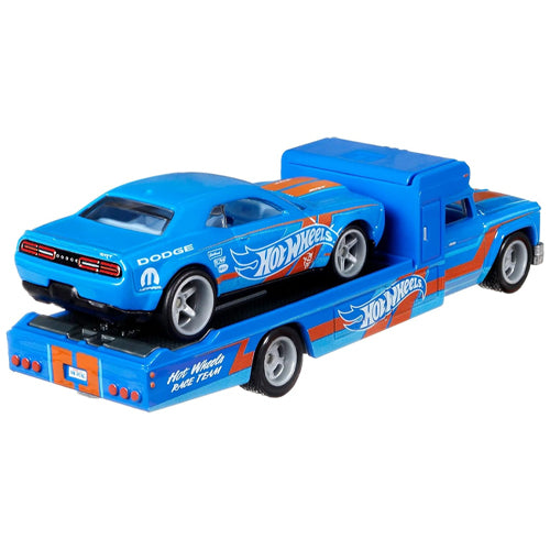 Hot Wheels Car Culture Team Transport '18 Dodge Challenger SRT Demon Retro Rig