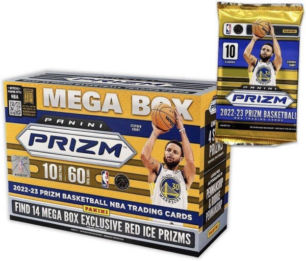 2022-23 Panini Prizm Basketball Trading Card Mega Box