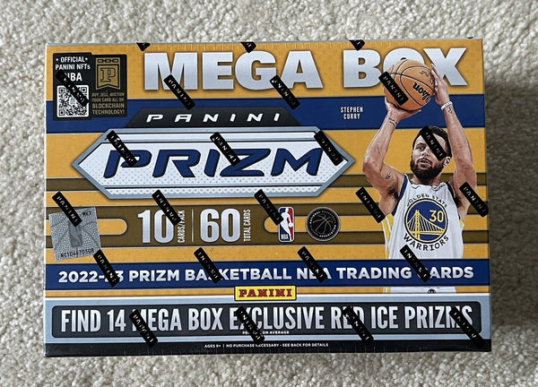 2022-23 Panini Prizm Basketball Trading Card Mega Box