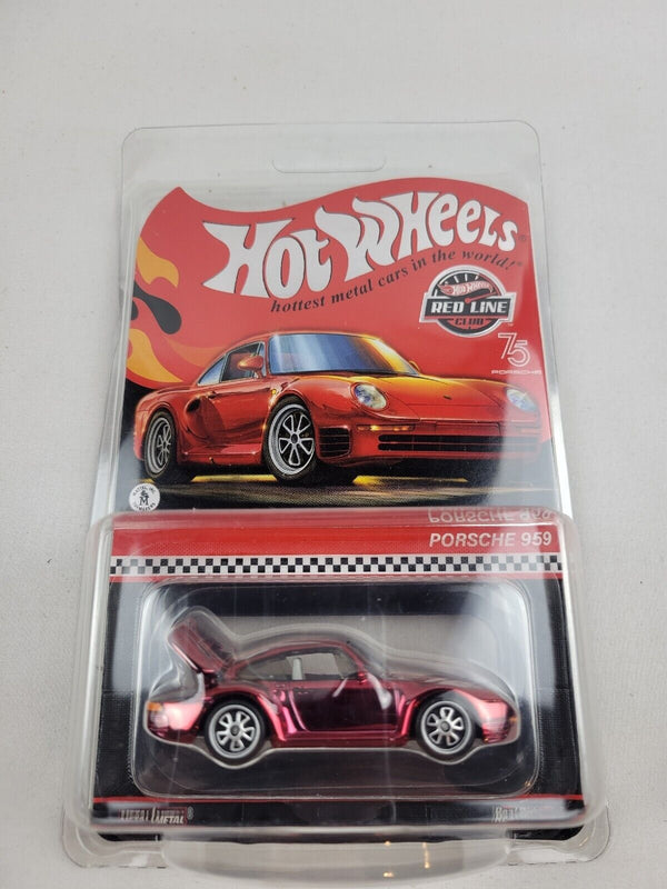 RLC 2023 Hot Wheels 1/64 Redline club Exclusive 1986 Porsche 959