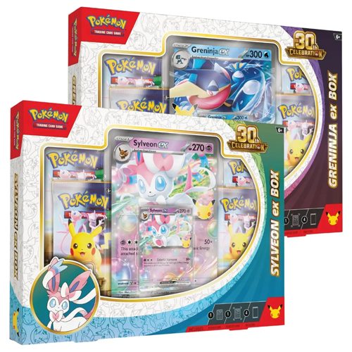 Pokemon 30th Celebration Sylveon/Greninja Ex Box (1 Box)