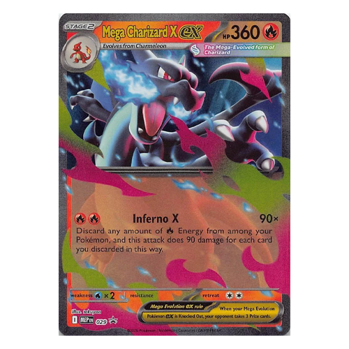 Pokemon Promo Mega Charizard X Ex #29