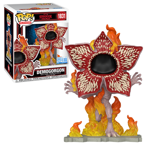 Funko Pop Television Premium-Stranger things-Demogorgon on Fire (Exclusive)