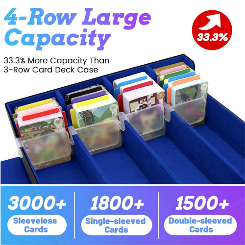 3000+ Trading Card Storage Box with Dividers – FUN&KO