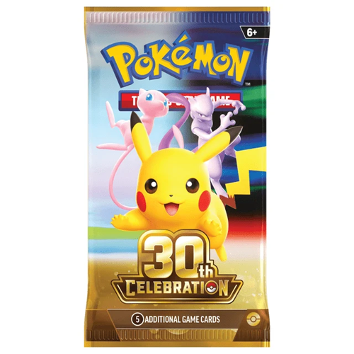 Pokemon 30th Celebration Booster Pack English (5 cards)