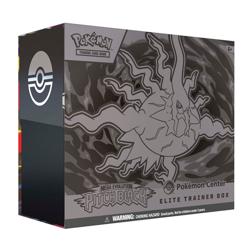 (Pre-Order)Pokemon TCG: Mega Evolution-Pitch Black Pokemon Center Elite Trainer Box