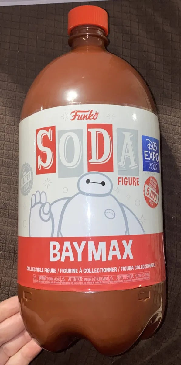 Funko Vinyl SODA 3L Liter- Disney's Big Hero 6-Baymax (with chance of chase)(sealed)