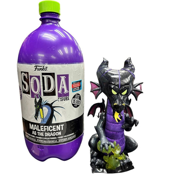 Funko Soda 3L Sleeping Beauty Maleficent as Dragon(CHANCE OF CHASE) (International Edition) (2022 Fall Convention Exclusive)