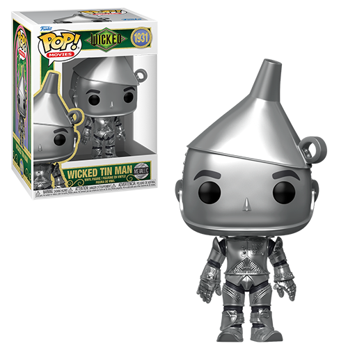 Funko Pop Movies-Wicked For Good- Tin Man (Metallic)Special Edition