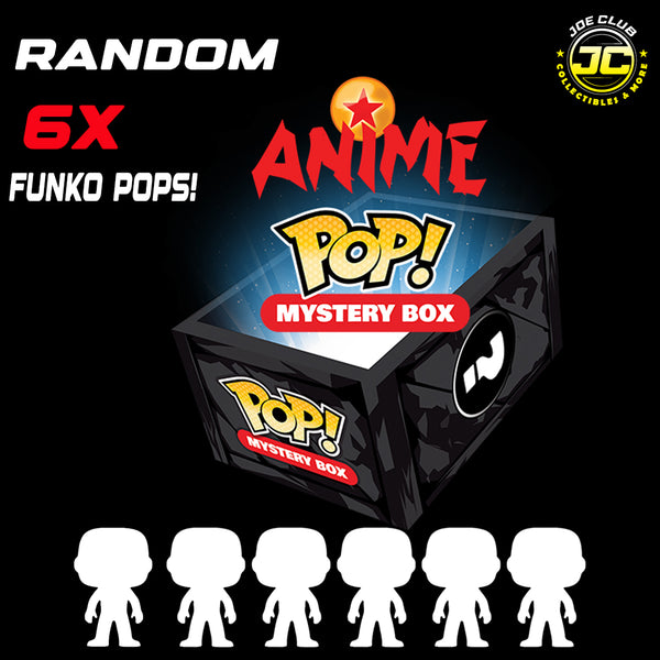 Fun&Ko.'s Funko Animation Mystery Box (Box of 6 x Random Anime Funko Pops)