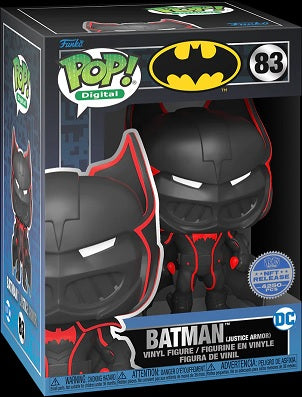 Funko DC POP SERIES 2 - BATMAN Justice Armor LEGENDARY - LIMITED EDITION NFT EXCLUSIVE