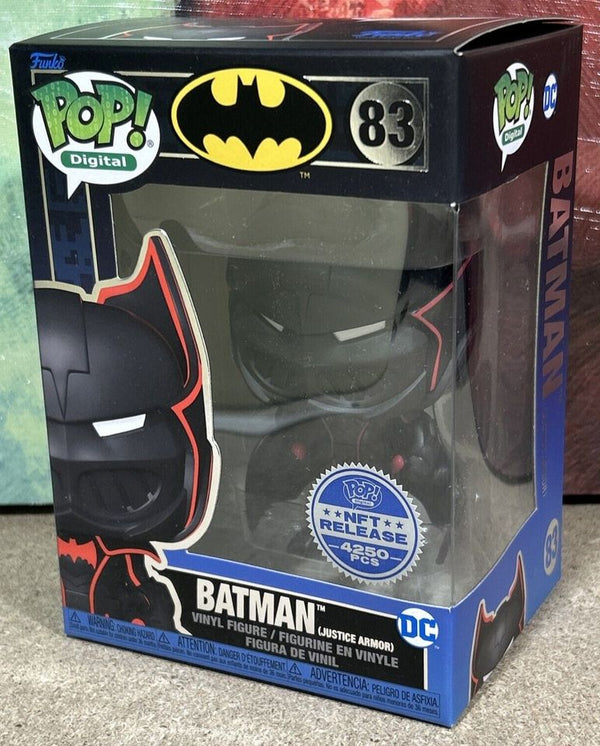 Funko DC POP SERIES 2 - BATMAN Justice Armor LEGENDARY - LIMITED EDITION NFT EXCLUSIVE