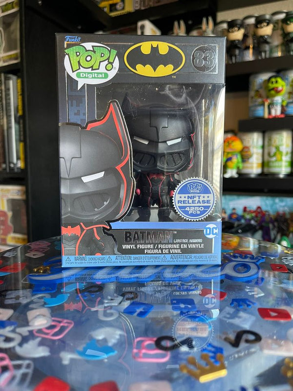 Funko DC POP SERIES 2 - BATMAN Justice Armor LEGENDARY - LIMITED EDITION NFT EXCLUSIVE