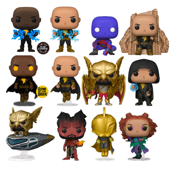Funko DC Pop! Movies : Black Adam Collection