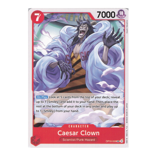 One Piece TCG OP-10-006 Caesar Clown Uncommon (UC)