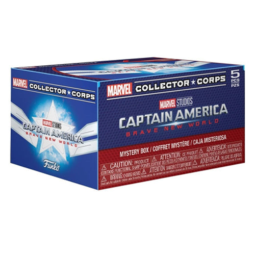 Funko Captain America Brave New World  Marvel Collector Corps Box (Size: Large)