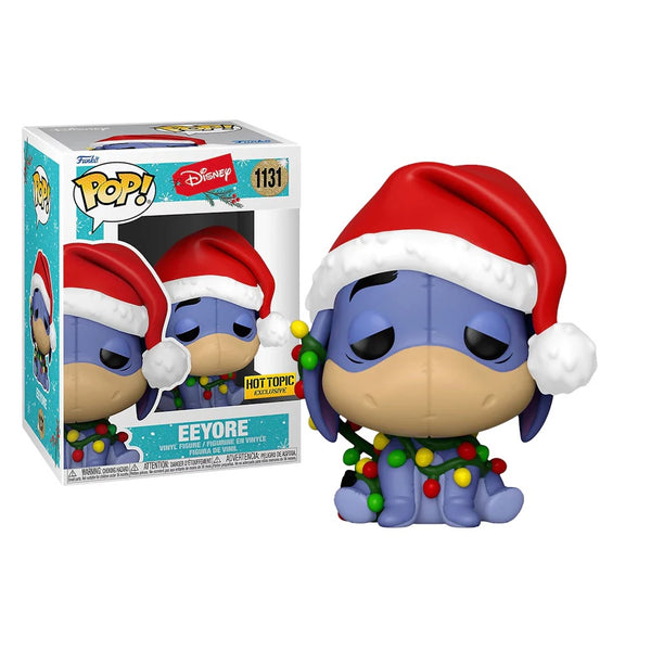 Funko Pop Disney Holiday Winnie the Pooh Eeyore with Christmas Lights