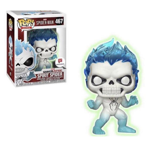 Funko Pop Marvel Spider-Man gamerverse Spirit Spider Glows in the Dark (walgreens exclusive)