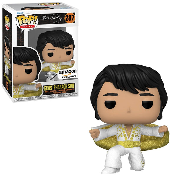 Funko Pop Rocks Elvis Presley (Elvis Pharaoh Suit)(diamond collection)SPECIAL EDITION