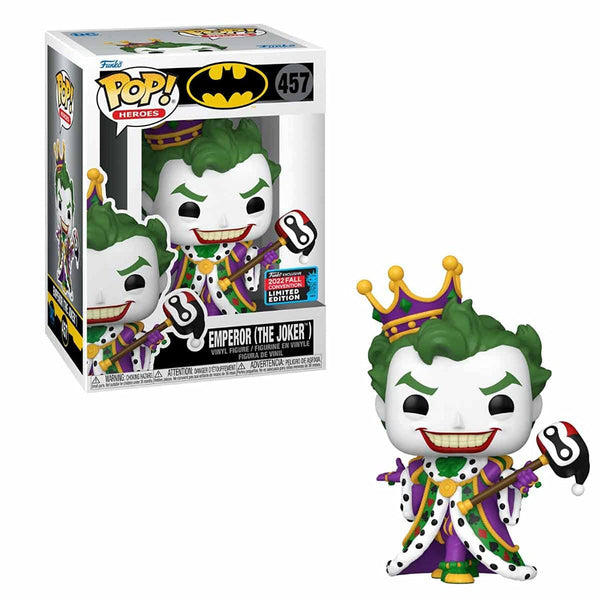 Funko DC Pop! Super Heroes :Emperor(The Joker)2022 Fall Convention Exclusive (limited edition)