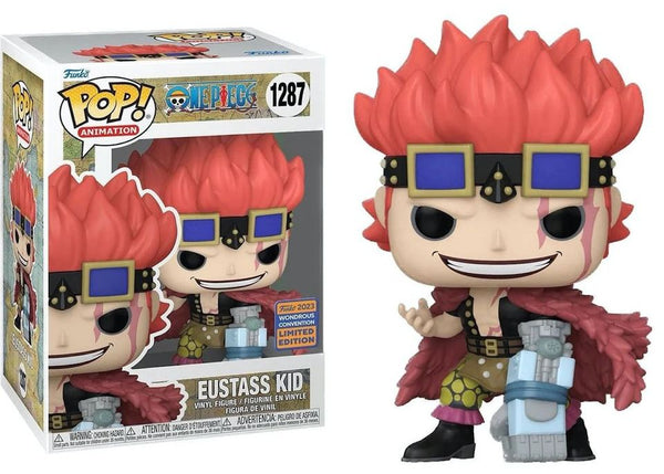 Funko Pop Animation One Piece -1ST EDITION Eustass Kid(2023 wondrous convention)