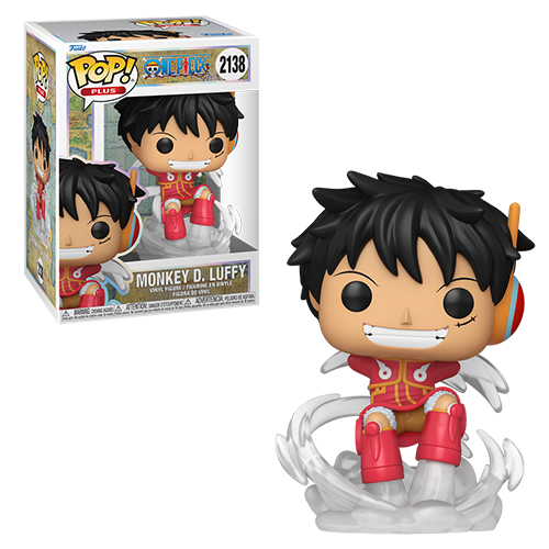 Funko Pop Animation Plus-One Piece Egghead Island-Monkey D. Luffy (Egghead Arc)