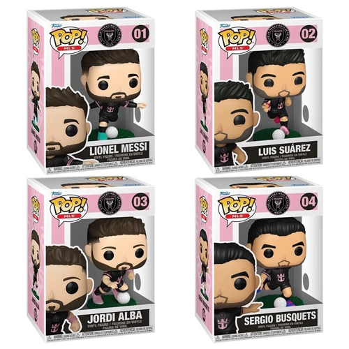 Funko Pop Sports : Football- MLS Inter Miami (Away) Team
