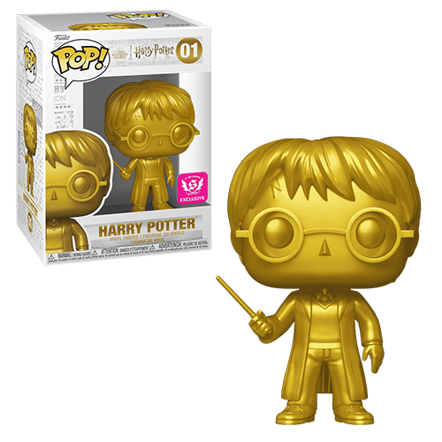 Harry Potter Funko Pop Movies-Harry Potter (Gold) (Exclusive)