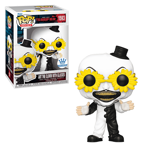 Funko Pop Movies : Terrifier  Art the Clown with Glasses