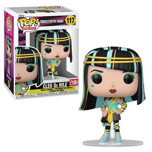 Funko Pop Retro-Toys-Monster High:Cleo De Nile
