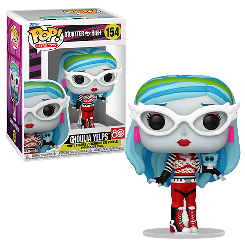 Funko Pop Retro-Toys-Monster High- Ghoulia Yelps