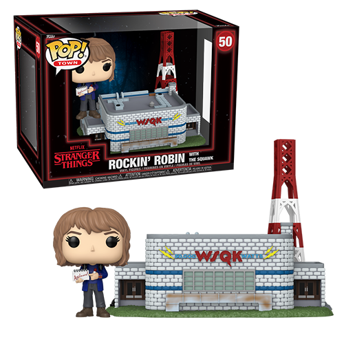 Funko Pop Town :Stranger Things Season 5-Rockin' Robin with The Squawk