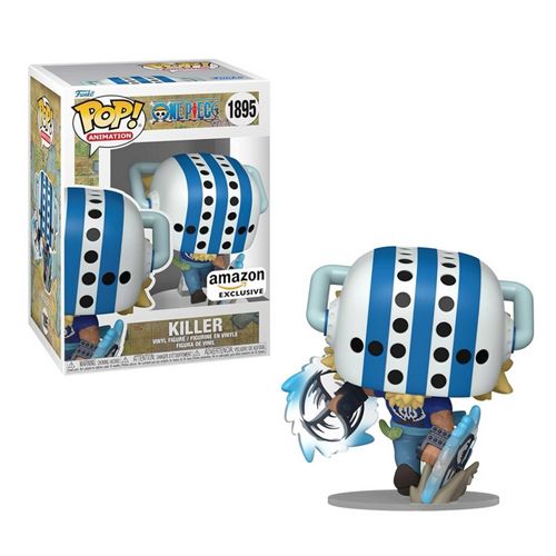 Funko Pop Animation:One Piece-Killer (Amazon Exclusive)