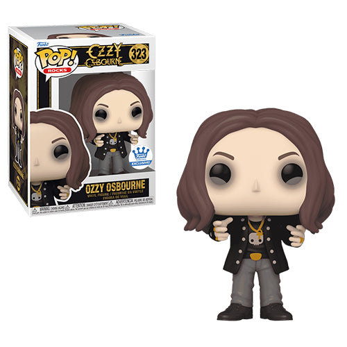 Funko Pop Rocks #323 Ozzy Osbourne (In Black Suit )Funko Exclusive