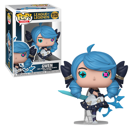Funko pop Games-League Of Legends-Gwen