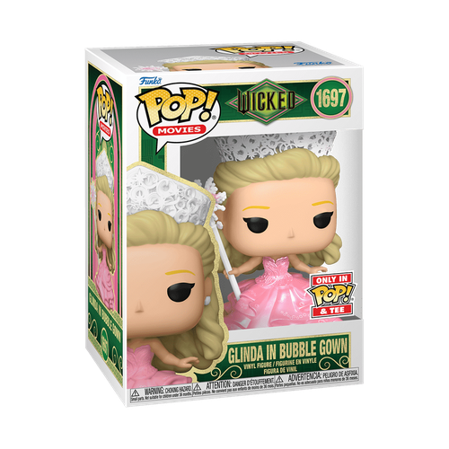 Funko Pop & Tee : Wicked-Glinda (Check Size)