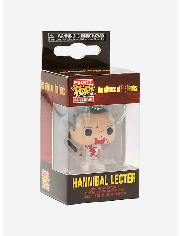 Funko Pocket Pop! Vinyl Keychain -The Silence of the Lambs - Hannibal Lecter ( Blood Splatter)