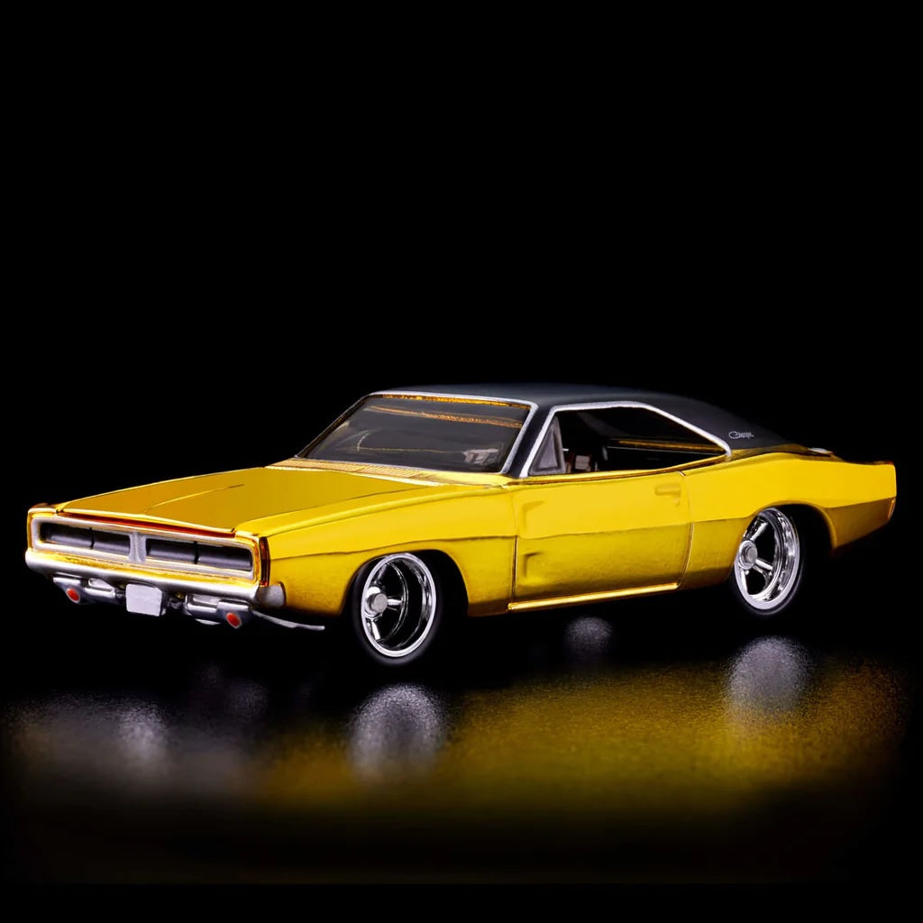 Hot Wheels Collectors RLC Exclusive 1969 Dodge Charger R-T (Yellow