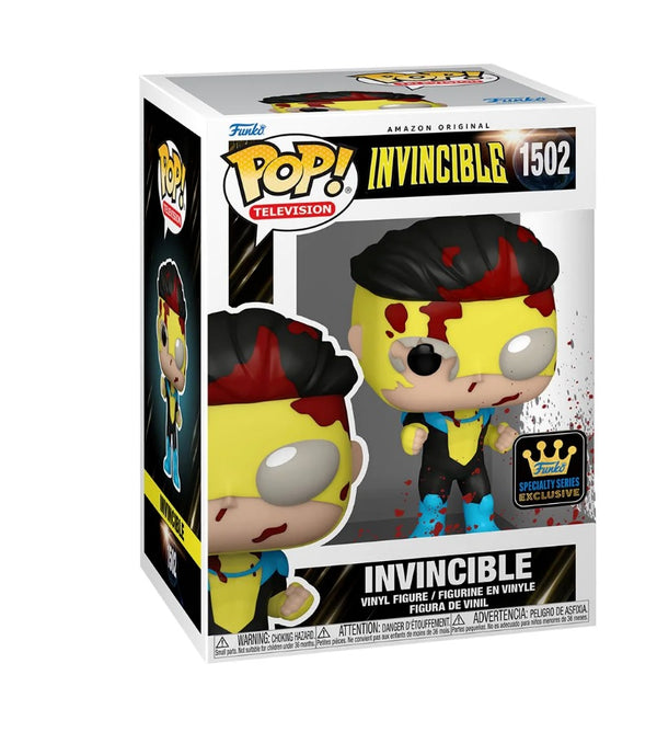 Funko Pop Television Invincible (2021): Invincible (Battle Damaged | Bloody) #1502
