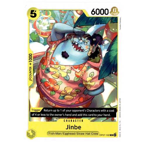 One Piece Card Game OP-07 102 Jinbe C – Common – 500 Years in the Future