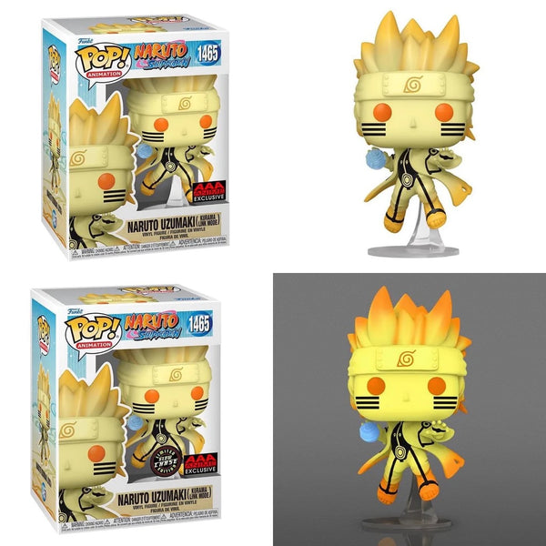 Funko Pop Animation Naruto: Shippuden - Naruto Uzumaki (Kurama Link Mode)AAA Anime exclusive