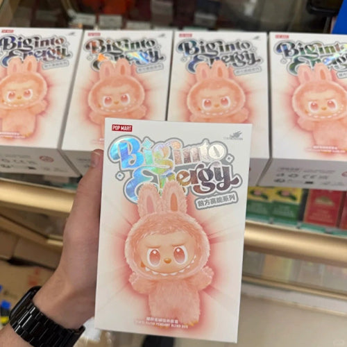 (SOLD OUT)Authentic Pop Mart Labubu The Monster V3 Big Into Energy Plush (Random)