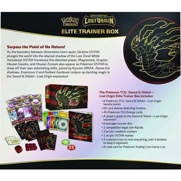 Pokemon TCG: Sword & Shield Lost Origin Elite Trainer Box