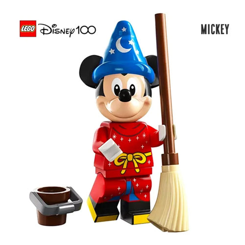 مجسم ليغو مصغر من ديزني ١٠٠ عام - متدرب الساحر ميكي (٧١٠٣٨) DIS095